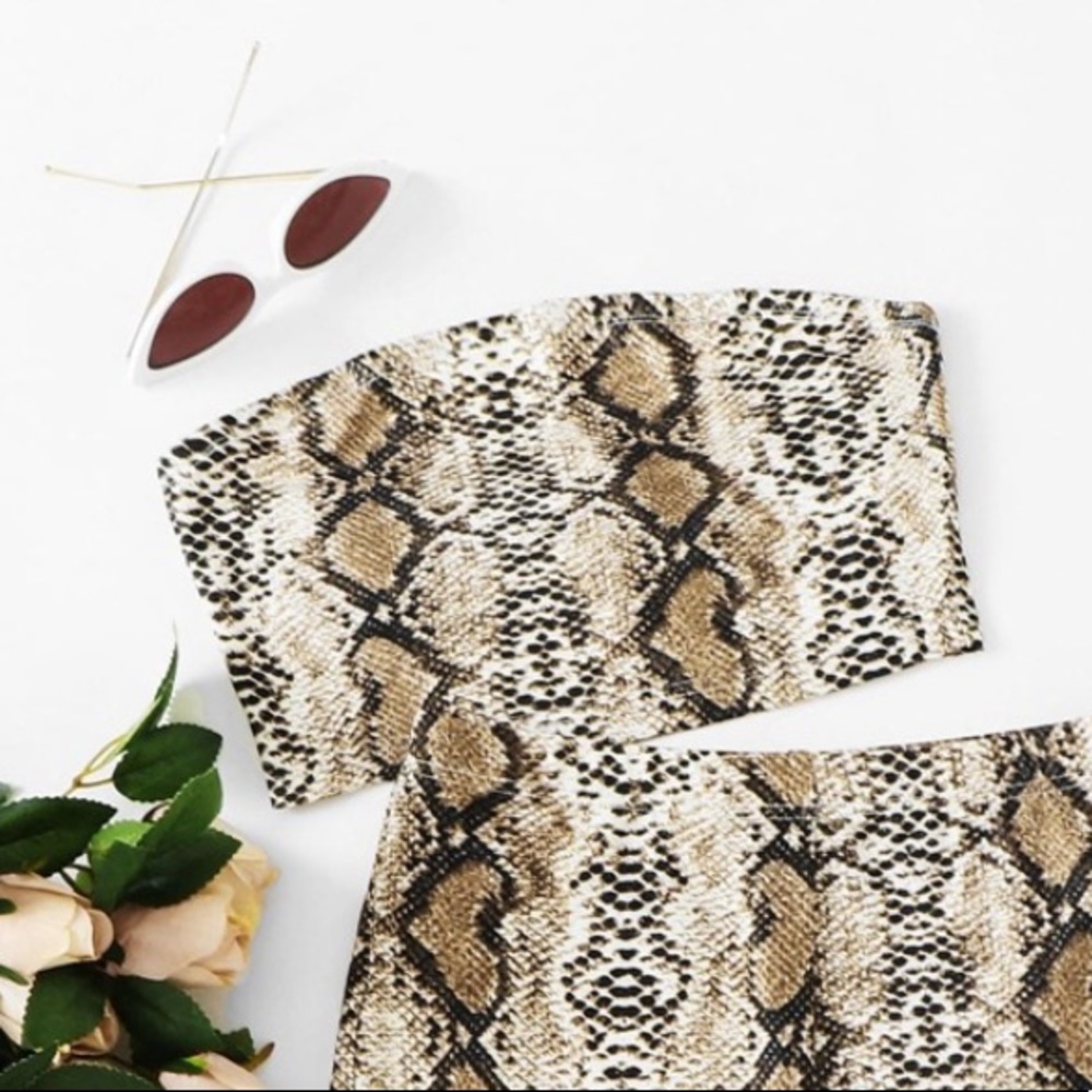 Snakeskin Bandeau